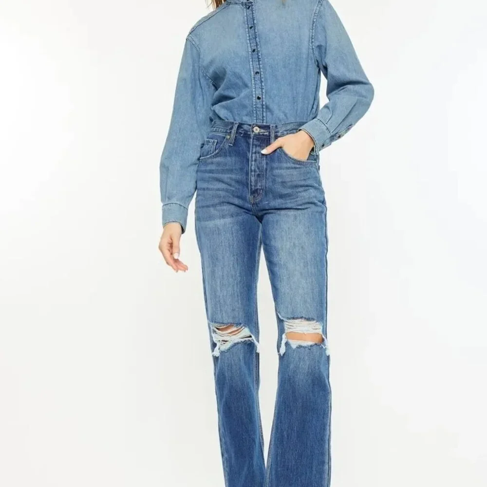 Kancan Ultra‎ High Rise 90's Boyfriend Jeans